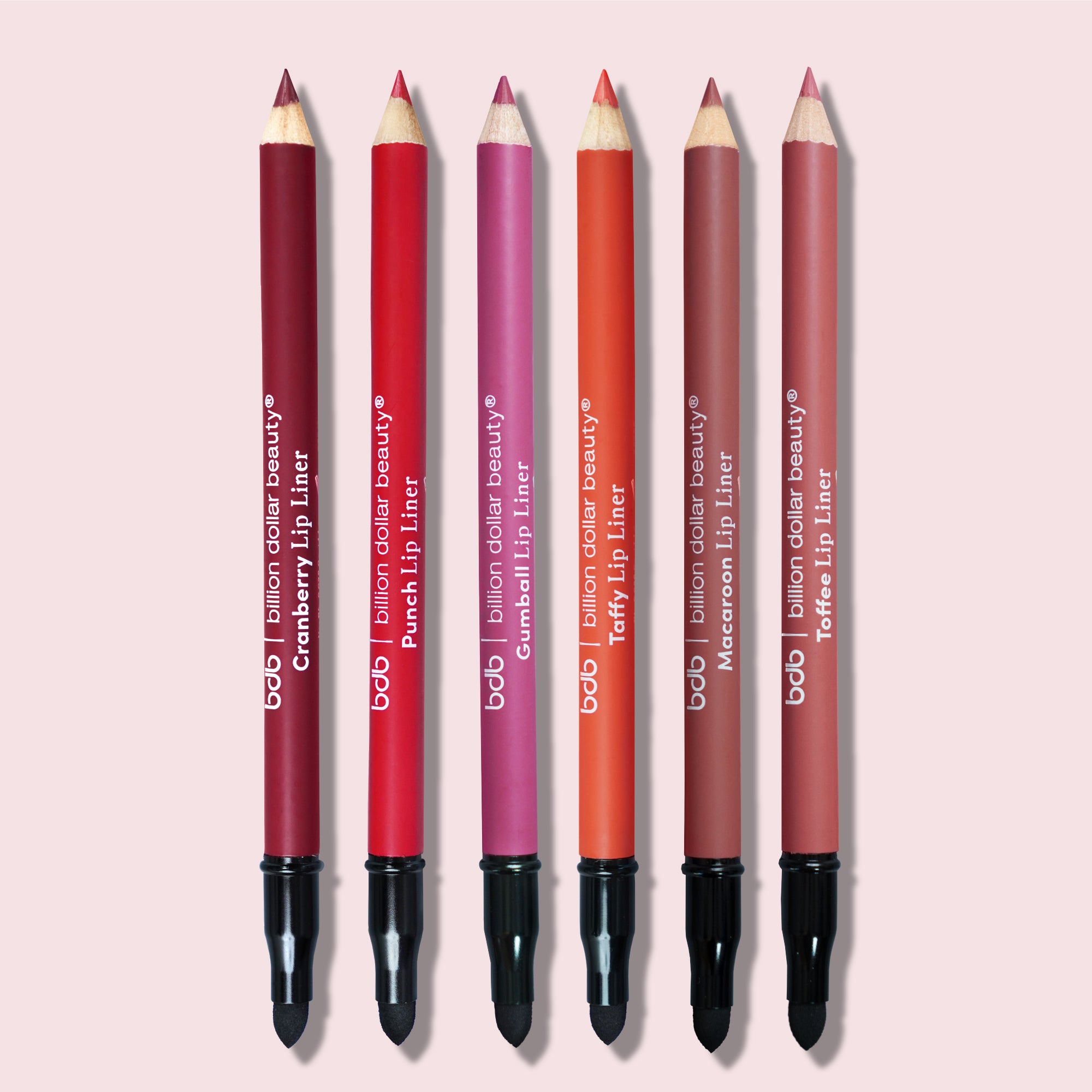 6-Pack Wooden Lip Liner – Billion Dollar Beauty