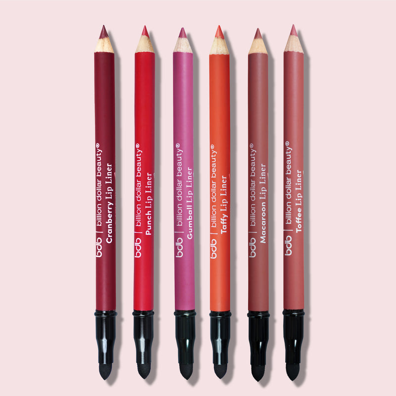 Billion Dollar Beauty 6-Pack Wooden Lip Liner