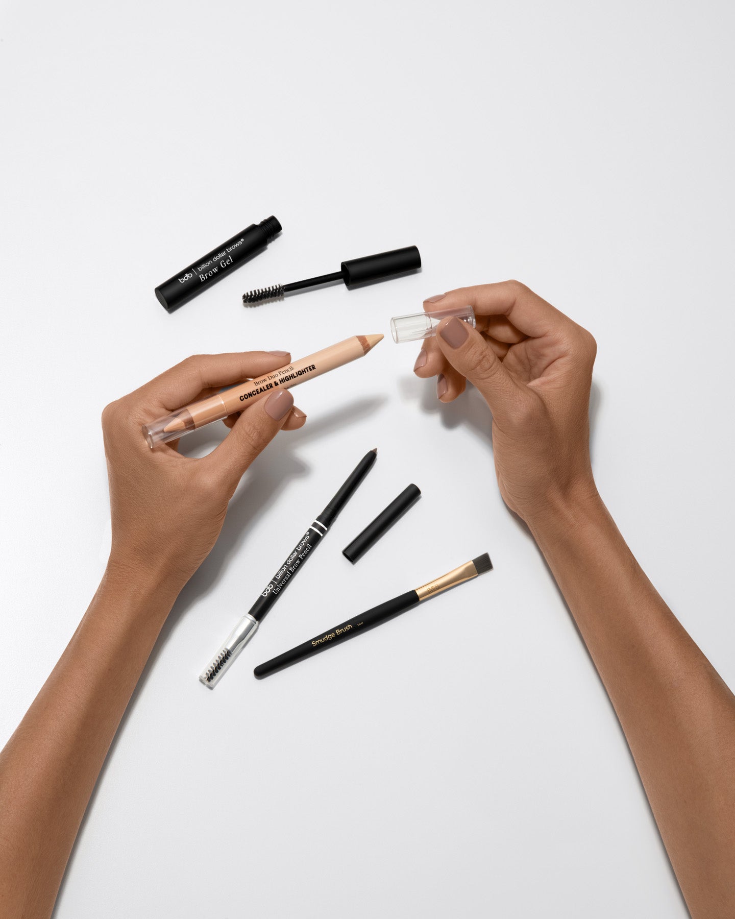 Billion Dollar Beauty Best Sellers Universal Brow Kit - 3 Piece