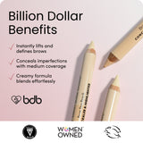Brow Duo Pencil: Concealer & Highlighter