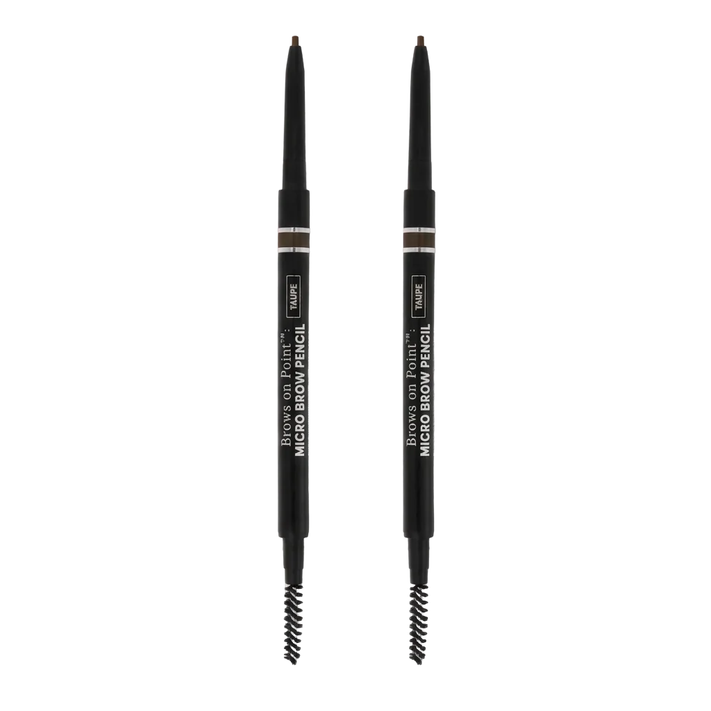 Brows On Point Micro Brow Pencil Taupe 2-Pack