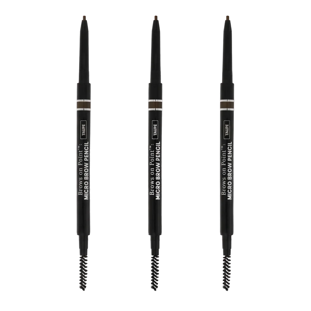 Brows On Point Micro Brow Pencil Taupe 3-Pack