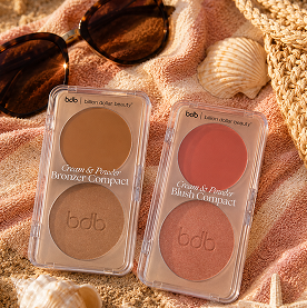 Cream & Powder Blush Compact