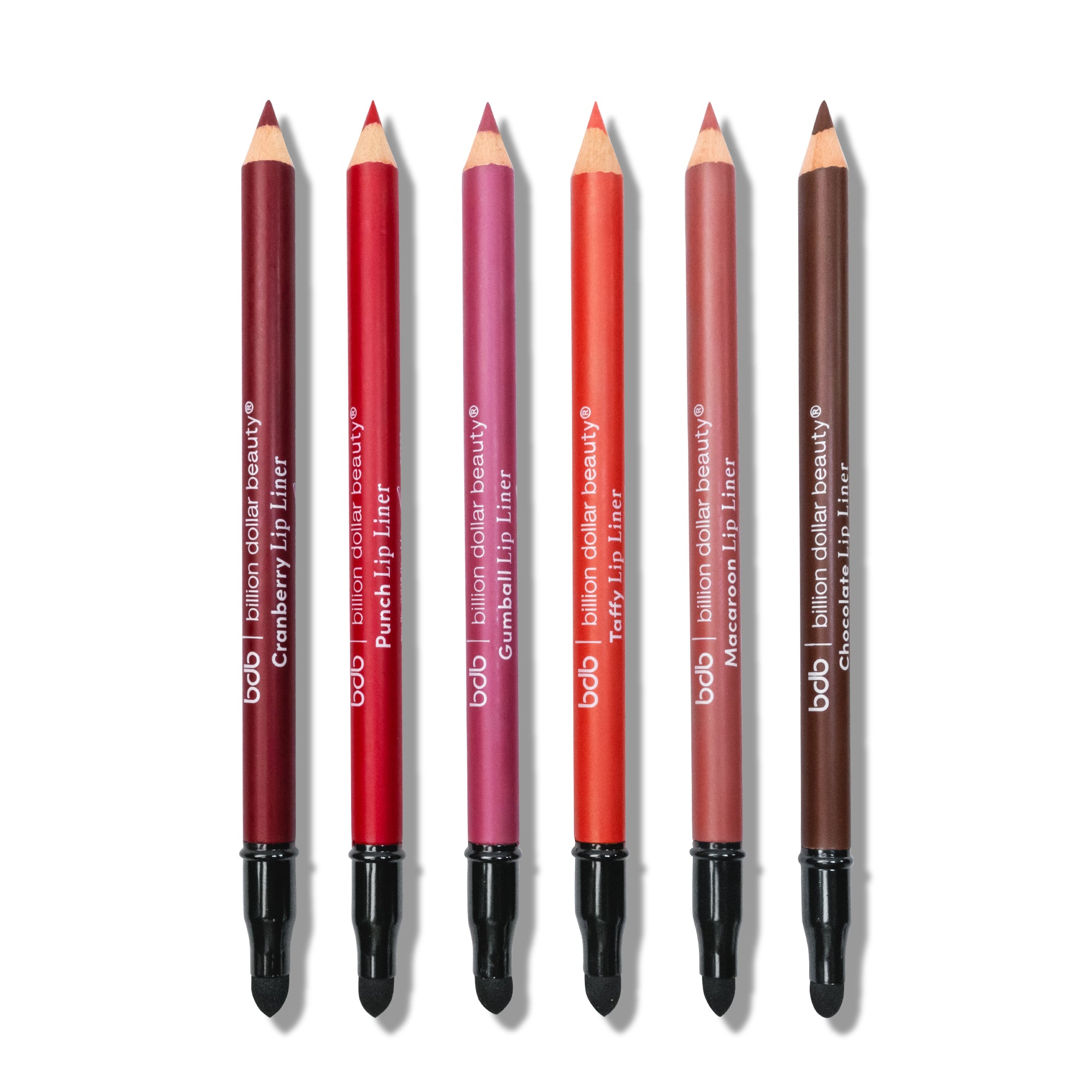 6-Pack Wooden Lip Liner – Billion Dollar Beauty