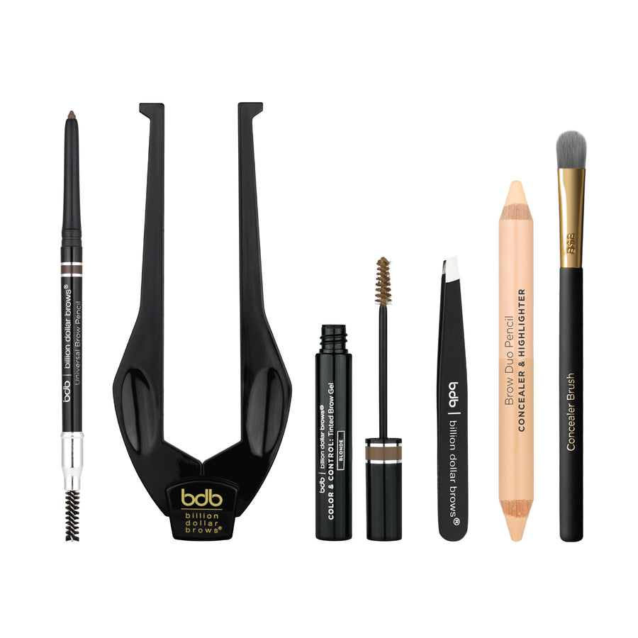 Brow Bundle Brow Makeup Kit | Eyebrow Brush Kit – Billion Beauty