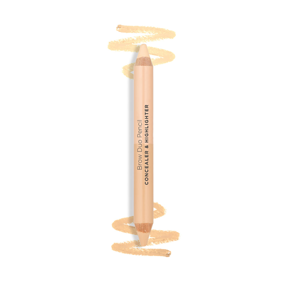 
                
                    Load image into Gallery viewer, Brow Duo Pencil: Concealer &amp;amp; Highlighter
                
            