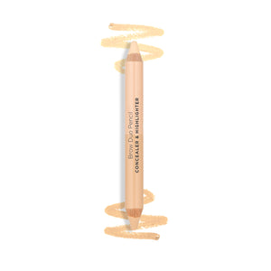 
                
                    Load image into Gallery viewer, Brow Duo Pencil: Concealer &amp;amp; Highlighter
                
            